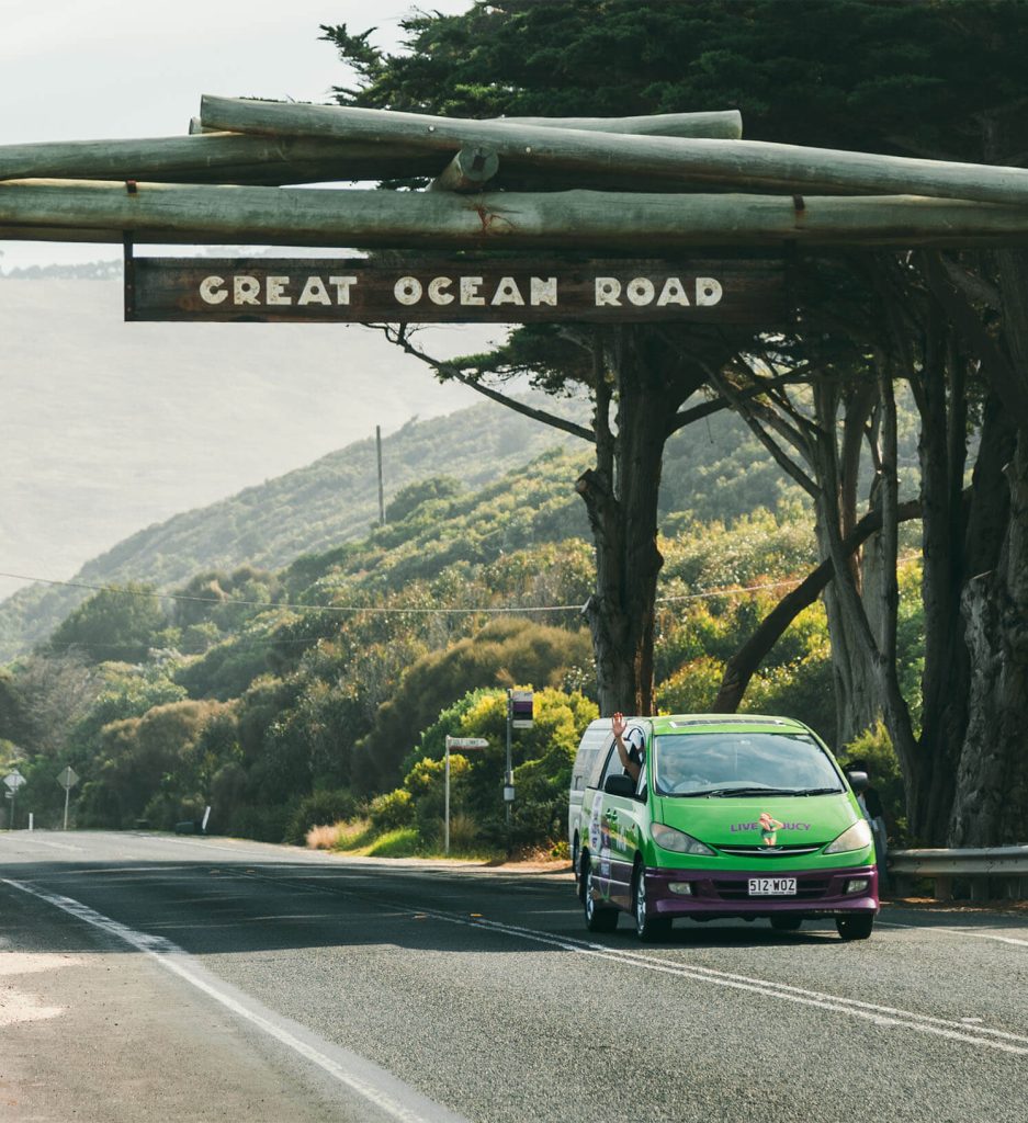 location van melbourne great ocean road